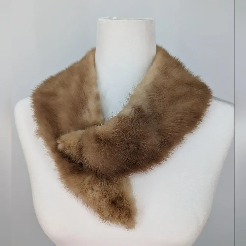 Vintage faux fur
